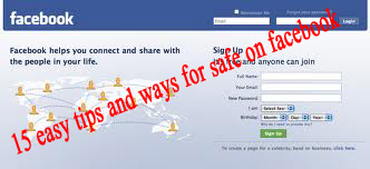 15 easy ways and tips for safe on facebook